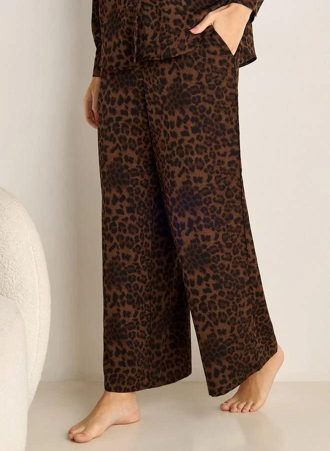 Splash FAV  Pyjama Set Button-Down Shirt & Trousers for Women | Best Price UAE